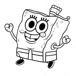 Spongebob And Friends Coloring Pages