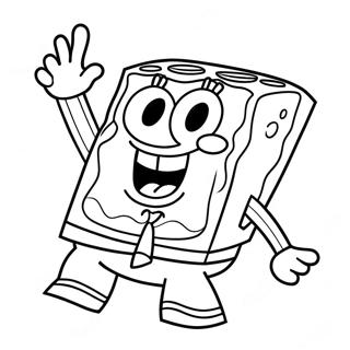 Spongebob Squarepants Coloring Page 25221-20251