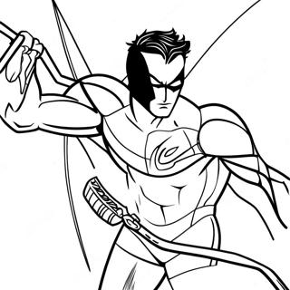 Nightwing Coloring Pages