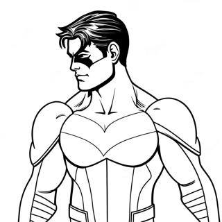 Nightwing Coloring Page 25251-20279