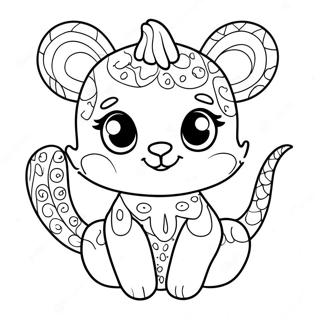 Cute Crochet Animals Coloring Page 25292-20313