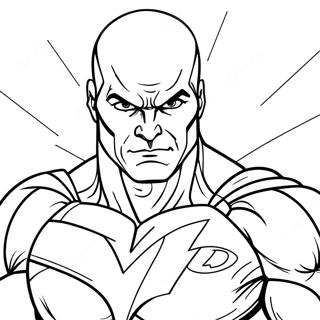 Black Adam Coloring Page 25301-20320