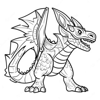 Monster Hunter Coloring Page 25311-20326