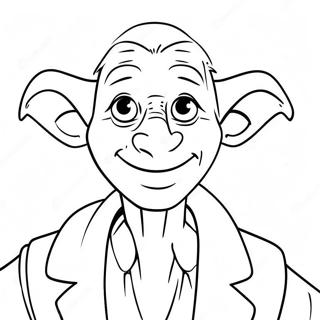 Bfg Giant With Friendly Smile Coloring Page 25322-20339