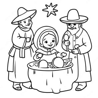 Las Posadas Coloring Page 25331-20342