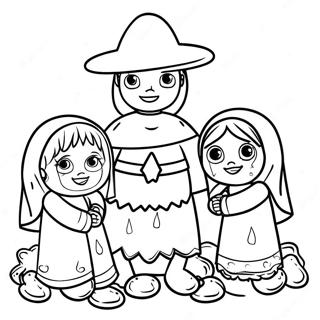 Las Posadas Coloring Page 25331-20344