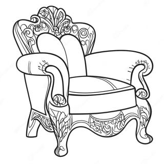 Chair Coloring Page 25351-20354