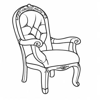 Chair Coloring Page 25351-20355