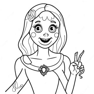 Ghouliana Coloring Pages