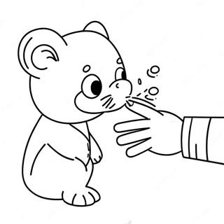 Handwashing Fun Coloring Page 25371-20369