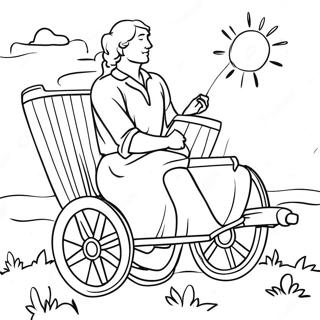 Pioneer Coloring Page 25381-20380