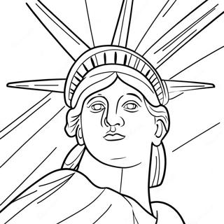 Statue Of Liberty Coloring Page 25391-20387