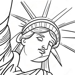 Statue Of Liberty Coloring Page 25391-20388