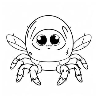 Lucas The Spider Coloring Pages