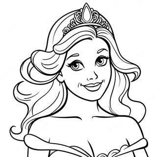 Tattooed Disney Princess Coloring Pages