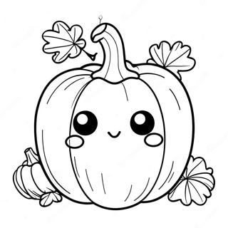 Cute October Coloring Pages