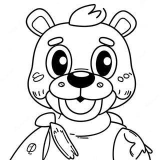 Chica Fnaf Coloring Page 25511-20487