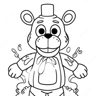 Chica Fnaf Coloring Page 25511-20488