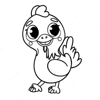 Toy Chica Coloring Page 25521-20500