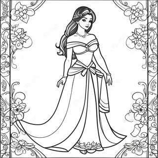 Jasmine And Rajah Coloring Pages