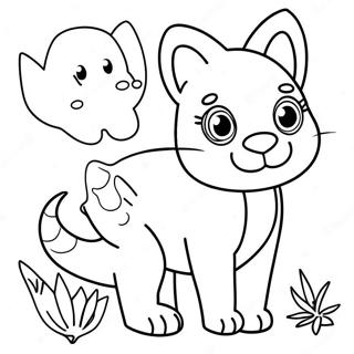 Fun Svg Animal Coloring Page 25572-20540