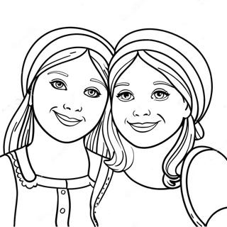 Sisters Coloring Page 25581-20546