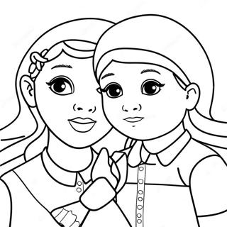 Sisters Coloring Page 25581-20547