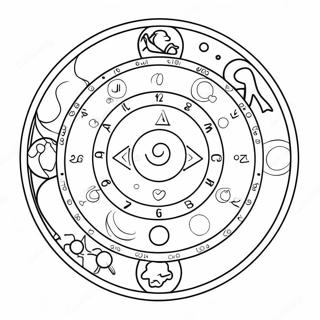 Astrology Coloring Page 25591-20550