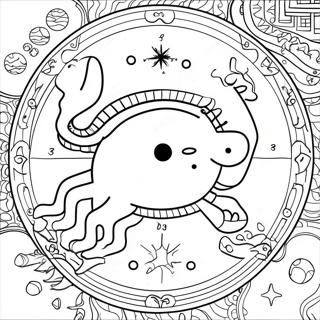 Zodiac Signs Coloring Page 25592-20560