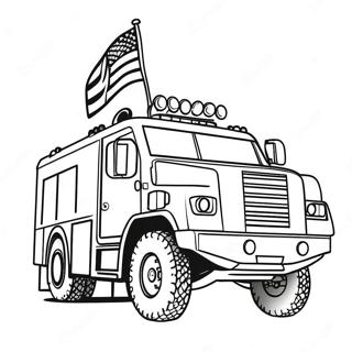 Swat Truck Coloring Page 25601-20555