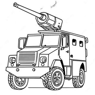 Armored Swat Truck Coloring Page 25602-20562