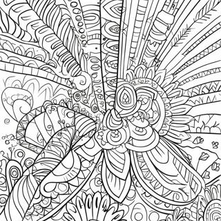 Indigenous Patterns Coloring Page 25611-20570