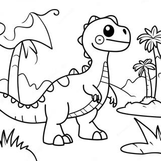 Dino Ranch Coloring Page 25641-20590