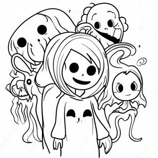 Creepypasta Characters Coloring Page 25651-20598