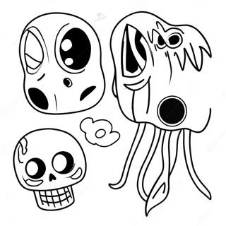 Creepypasta Characters Coloring Page 25651-20599