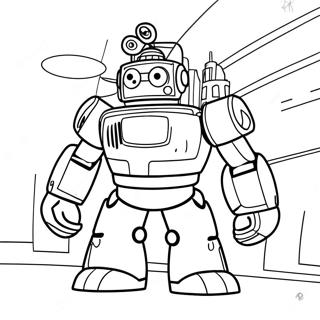 Tobot Coloring Pages