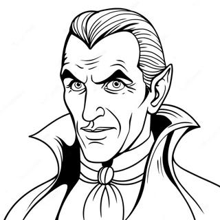 Dracula Coloring Page 25691-20633