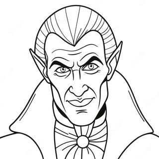 Dracula Coloring Page 25691-20635