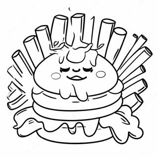 Fries Coloring Page 25701-20643