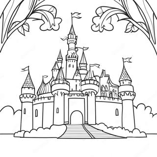 Royal Castle Coloring Page 25711-20645