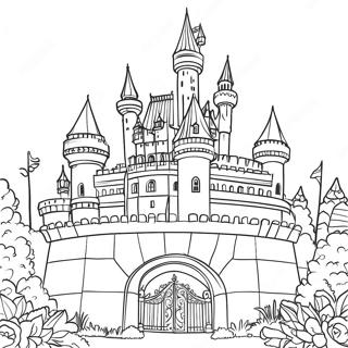 Royal Castle Coloring Page 25711-20647