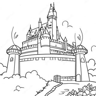 Royal Castle Coloring Page 25711-20648