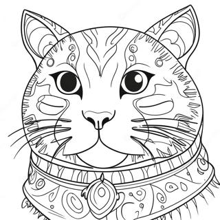 Meowscles Coloring Page 25721-20655