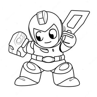 Miniforce Coloring Page 25731-20664