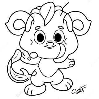 Ceedee Lamb In Action Coloring Page 25742-20673