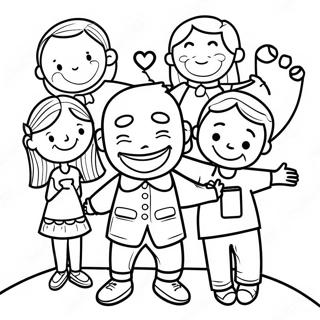 Grateful Children Thank You Pastor Coloring Page 25762-20689