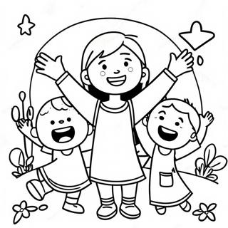 Grateful Children Thank You Pastor Coloring Page 25762-20692