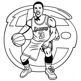 Lakers Coloring Page 25801-20714