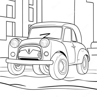 Spiderman Car Coloring Page 25841-20756