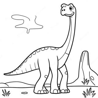 Brachiosaurus Coloring Page 25851-20757